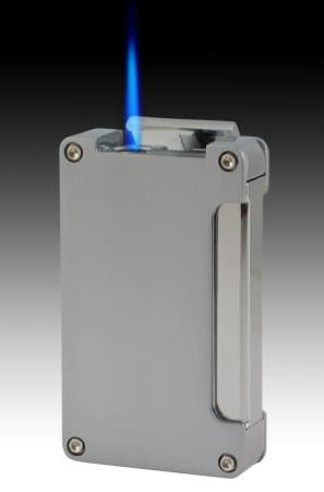 JetLine Titan Torch Silver Lighter