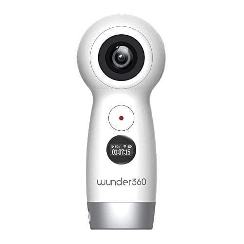Evomotion Wunder360 4K Capable Action VR Video 360 Degree Camera Panoramic Dual-Lens High Resolution