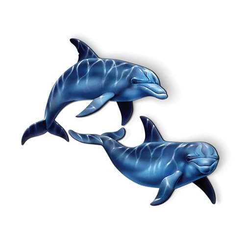 Dolphins - 5.5" Magnet for Car Locker Refrigerator