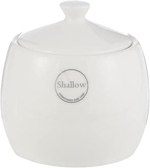 Shallow Hospitality Sugar Bowl, White, 8 Cm, Jx130-M001-01