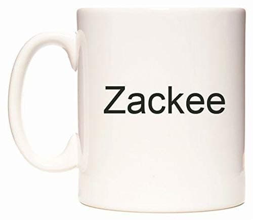 WeDoMugs Zackee - Ceramic 11oz Coffee Tea Gift Mug Cup