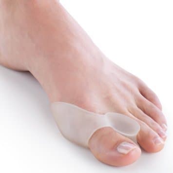 Dr. Zee Gel Bunion Shield and Toe Separator - Relieves Bunion Pain and Discomfort. Corrects Toe Alignment.