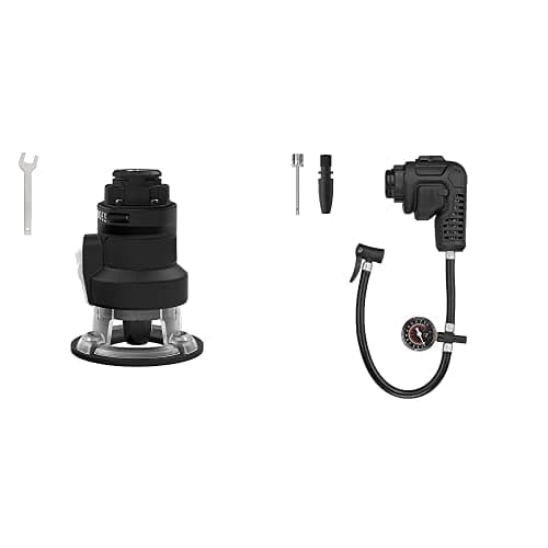 BLACK+DECKER Matrix Router Attachment For Cordless Drill with Inflator Multi-Tool Attachment (BDCMTR & BDCMTHPI)