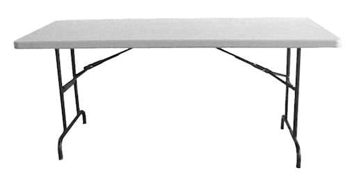 6ft Folding Trestle Table, Fold-away Legs, FT141