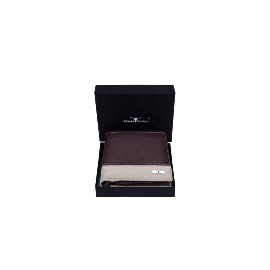 Seattle Brown/Sand Leather Wallet for Men