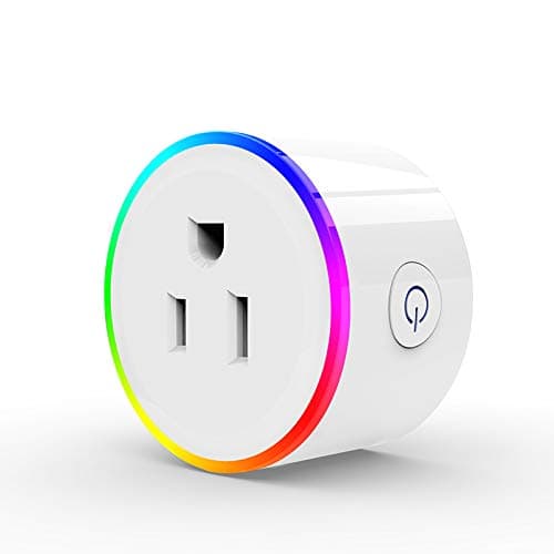 NatureGlow Wi-Fi Smart LED Plug, Compatible with amazon Alexa & Google Home voice control, Remote control on App, Timer function, Overload protraction, RGB LED Light, Working as a Night Light. (1)