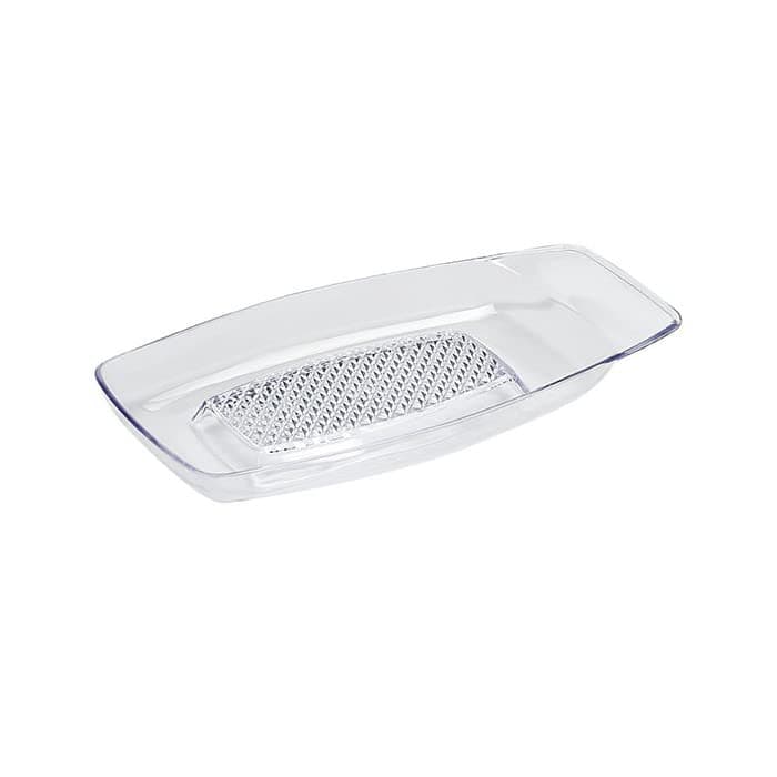 weSTOCK Clear Plastic Grater for Apple, Fruit and Vegetables