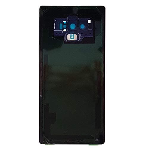 CELL4LESS Compatible Back Glass Door Cover Housing Installed Camera Frame, Lens Adhesive Replacement Samsung Galaxy Note 9 - Any Carrier - N960 (Purple)