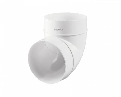 Ducting 90 Degree Elbow Joint Bend Ventilation Duct Pipe 6 150mm Extractor Fan by Swiftair