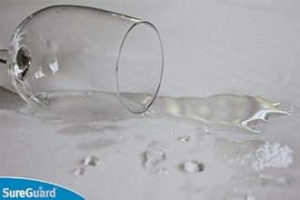 SureGuard Full Size Mattress Protector 100% Waterproof Hypoallergenic Premium Cotton Cover Smooth