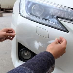 SIA VENDORS Transparent Film Vinyl Wrap Car & Bike Wrap, Protective Film Self Adhesive Wrap Sheet Roll Film Sticker and Decal (24 X 100 Inch, Transparent Vinyl)