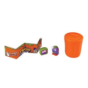 The Trash Pack Series 2 Small Bin With 2 Trashies (Orange)