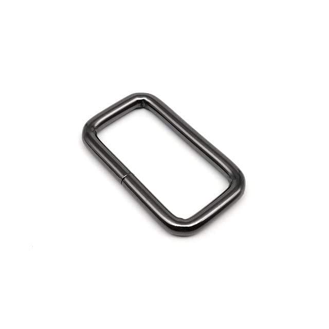 DINGDE 5pc Thickened Metal Handbag Leather Bag Strap Belt Webbing Pet Collar Chain Rectangle Square O D Ring Buckle Clasp Leather Craft