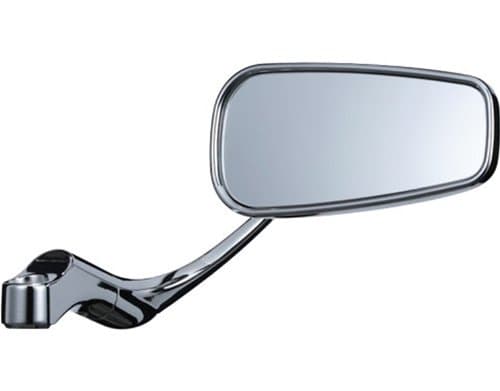 TANAX NAPOLEON Valentin AA mirror chrome-plated left and right common / 10mm with positive and reverse threaded bolt APA-10