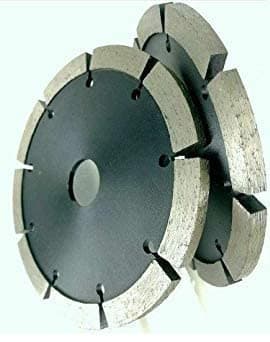 5" Diamond Tuck Point Blade for Mortar Joint Removal, 3/8" Width with a 7/8"-5/8" Arbor