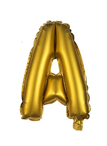 hemaGold Foil Balloon, T, 30Cm