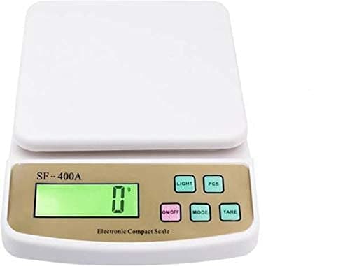 Digital Kitchen (Model - " SF-400A") Weighing Scale & Food Weight Machine for Health, Fitness, Home Baking & Cooking.