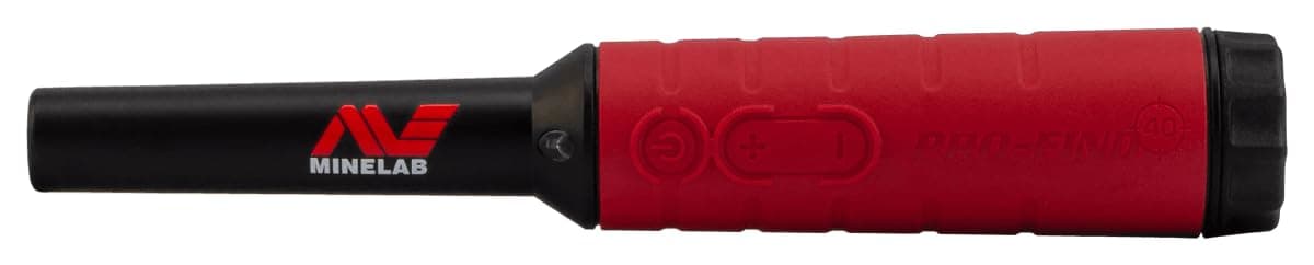 Minelab PRO-FIND 40 Waterproof Pin Pointer Metal Detector with Tone ID and Adjustable Sensitivity (with Built-in Flashlight, Holster, and Strap)