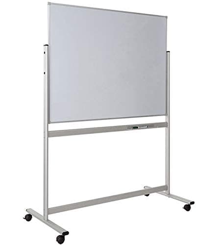 Mobile Writing Magnetic Whiteboard Landscape Fixed Frame 1200mmx1200mm