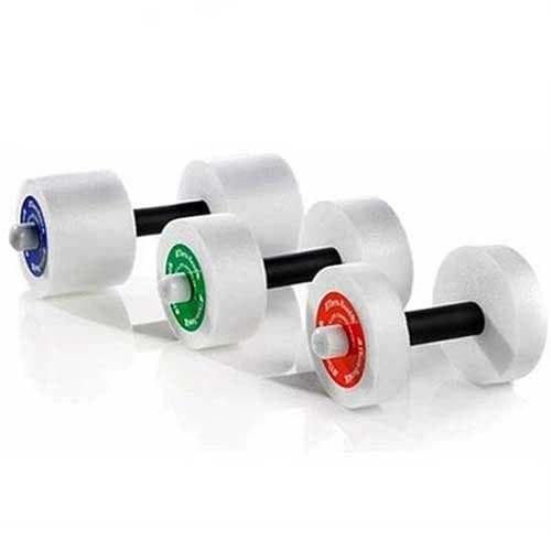 Thera-band Hand Bars (Pair), Red, Light (10" X 1") Increases Range of Motion in the Upper and Lower Extremities; Strengthens the Lower Back, Abdominal Muscles and Obliques; and Increases Flexibility in the Back