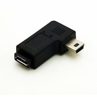 RML Right Angled 90 degree Mini USB Male to Micro USB Female Extension Adapter Conventer Cord Cable Connector