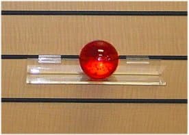 Display Warehouse-Deluxe Acrylic Shelves 12X4