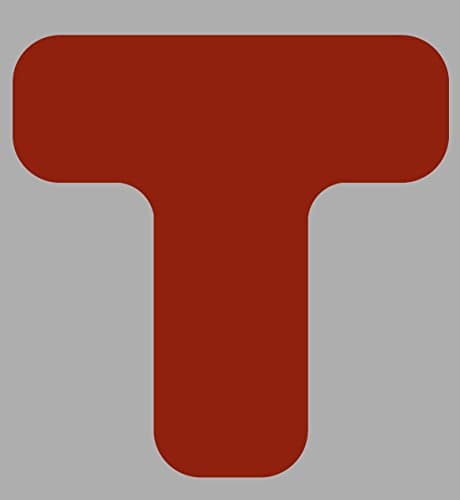 EZ Stripe DSEZ-TR6-R-KIT Mean Lean Round TS, 6" x 6" x 2", Red (Pack of 40)