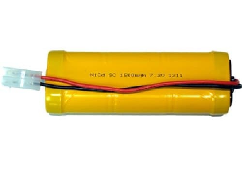 7.2 Volt NiCd Battery Pack (1500 mAh) with Tamiya Connector