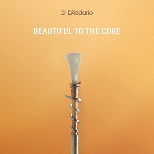 D'Addario Ascente Violin Strings - Violin Strings with Ball Ends, Synthetic Core - A312 1/8M - A String - 1/8 Scale - Medium Tension