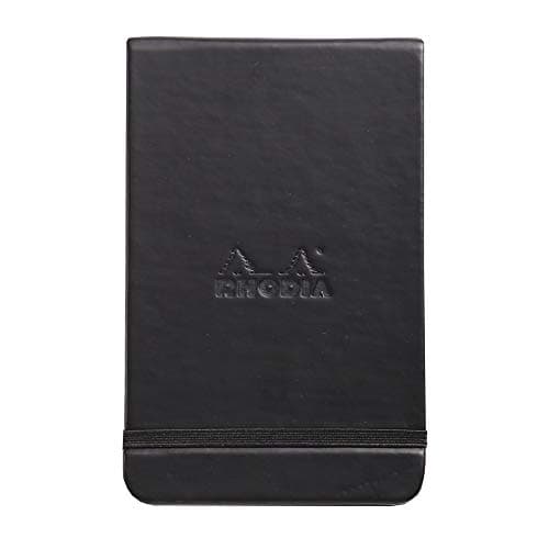 Rhodia A6 Webnotepad, Dot, Black