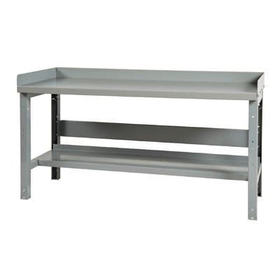 Height Adjustable Hardwood Top Workbench Size: 34.75" H x 60" W x 30" D