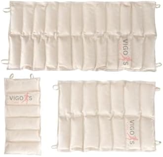 moist heat therapy hydrocollator pack for physiotherphy pain relief, hote pack bag for pain relief, steam hot pack set - Pack Of 4 (Lumber_Standard_Wrist_3Pcs)