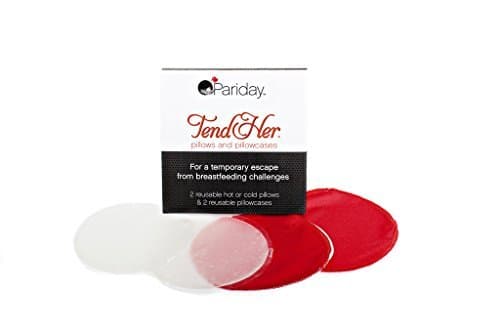 Pariday TendHer 2 Hot or Cold Pillows and 2 Reusable Pillowcases by Pariday