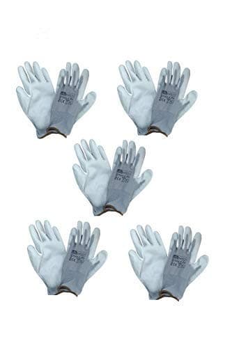 Cotton Hand Gloves - Grey Color