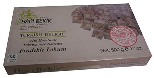 Turkish Delight with Hazelnuts (Haci Bekir - 17oz.)