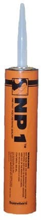 Aluminum Gray Polyurethane Caulk by MasterSeal NP1