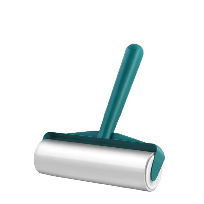 JUDEE Extra Large Lint Roller 6.3" (16cm) | Protective Cover Design | Giant Lint Roller for Pet Hair Furniture Bed Couch Floor & More | Big Lint Roller with 60 Sticky Sheets