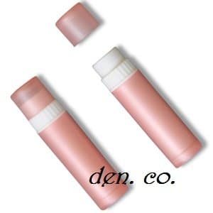 1 Empty Pink Sample Lip Balm Lipstick Mold Lippie Stick Tube for DIY Lip Cosmetic Making