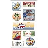 FX 3-D Motion Stickers - World Travel
