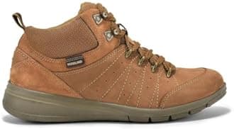 Woodland Men Cashew Brown Ankle Boots