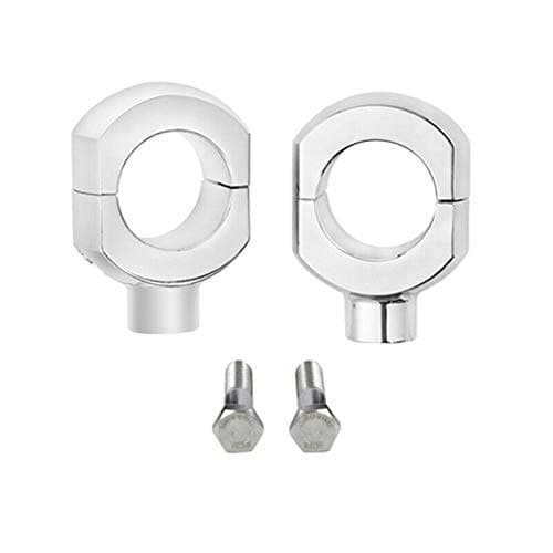 TCMT Motorcycle 2" Risers Handlebars Mount Clamp Universal Fit For Harley Touring Road Glide Street Glide Softail Sportster XL1200 XL883 Dyna Fat Bob With 2" Diameter Handlebar