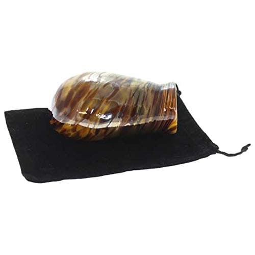 Tortoise Blown Glass Vessel for Wedding Stomp