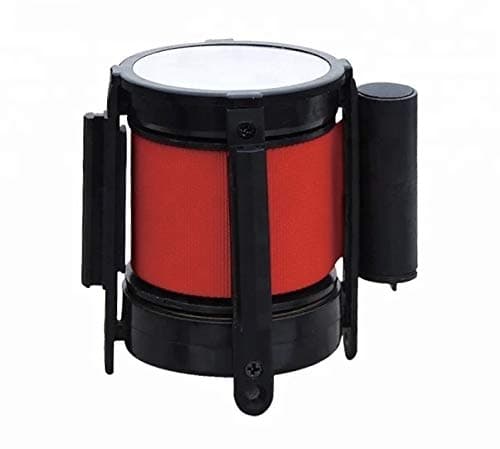 DARIT [Pack Of 1] Queue Barrier Belt, Safety/Security Barrier Belt,Security Retractable Barrier for Stanchion Queue with 2 Meter belt Red (Red PACK OF 1)