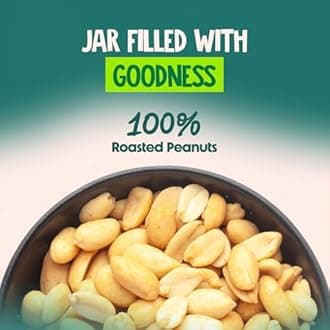 ALPINO Organic Peanut Butter Crunch 2kg (1kg x 2) - 100% Roasted Organic Peanuts, 30g Protein, No Added Sugar/Salt, Plant-Based - Featured on Shark Tank India.