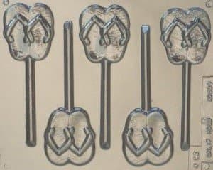 FLIP FLOP CHOCOLATE LOLLIPOP MOULD