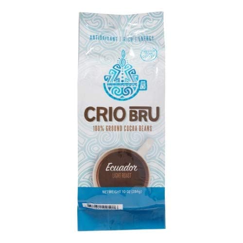 Crio Bru Light Roast Ground Cocoa Beans, Ecuador (Pack of 4)4