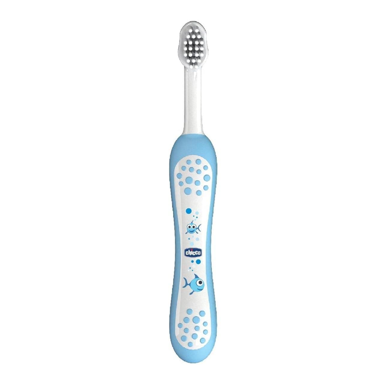 Chicco Toothpaste with Fluoride Brush blue, 00006958200000