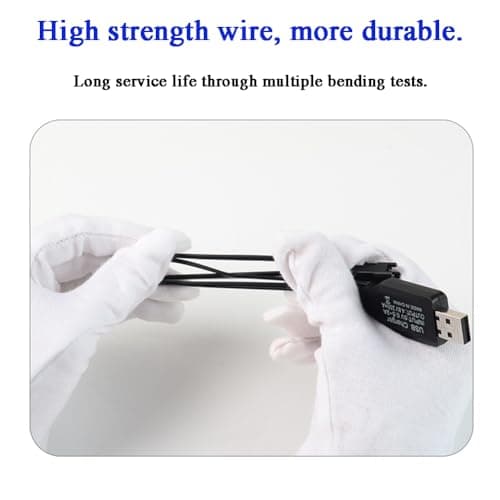 RC Model Battery Charger Cable,SM-2P Connector Plug,4.8 V 250mA,Charging Protection Circuit and Indicator Light,Lithium Battery Charger for RC Drone Toys&Multipurpose Batteries-1Pc