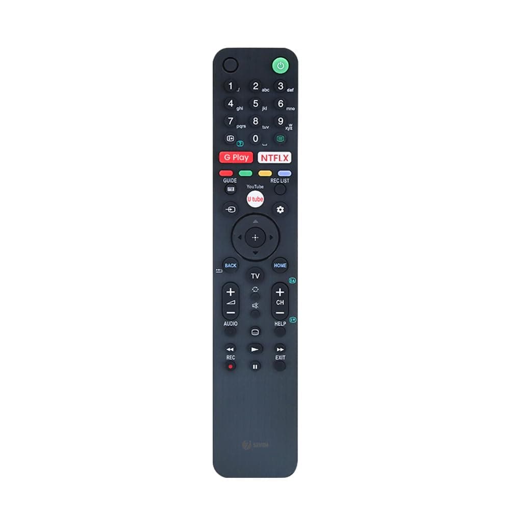 7SEVEN® Compatible with Sony TV Remote Control RM-L1675 Model Fit for Smart LED LCD Replacement Remotes RMF-TX200E RMF-TX310E RMF-TX520E RMF-TX300U RMF-TX500U Non Voice Command with Streaming Apps