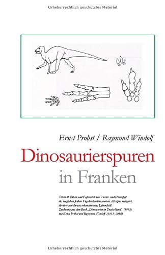 Dinosaurierspuren in Franken